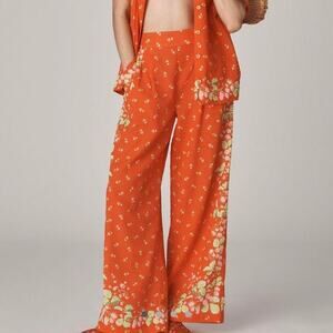 NWT Rachel Antonoff Synder x Anthropologie High Rise Wide Leg Pants